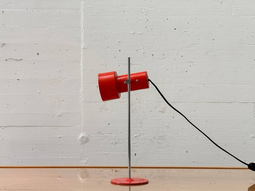 Vintage retro metal table lamp, 1970s