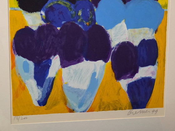 Image 1 of Jan Cremer - Tulips IV - Hand-signed - 1999 - 18/200