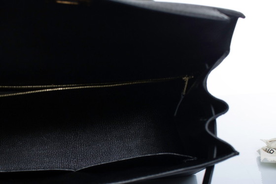 Hermes, Sac Kelly II Sellier 28 Epsom 89 Negro – Hermès, Bolsos de mano, Calfskin (photo 17 of 20)
