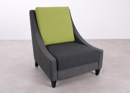Lyndon Vernon fauteuil rug groen