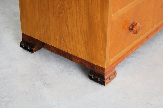 Image 1 of art deco ladenkast | kast | jaren 50 | Zweeds