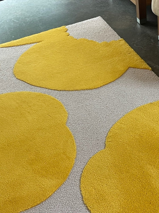 Brink en Campman Marimekko Iso Unikko Yellow Rug NEW, Brink & Campman, Rugs & carpets, Wool (photo 4 of 8)