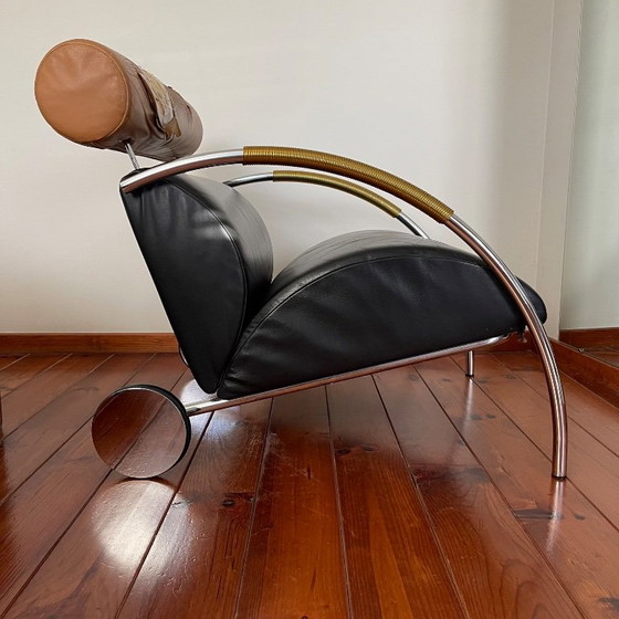 Poltrona Cor Zyklus di Peter Maly – Poltrone, Leather, Metal (photo 3 of 7)