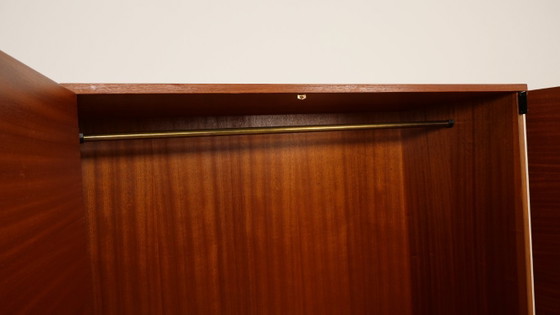 Vintage Wardrobe | Teak | Hanging Clothes – Wood (photo 10 of 12)
