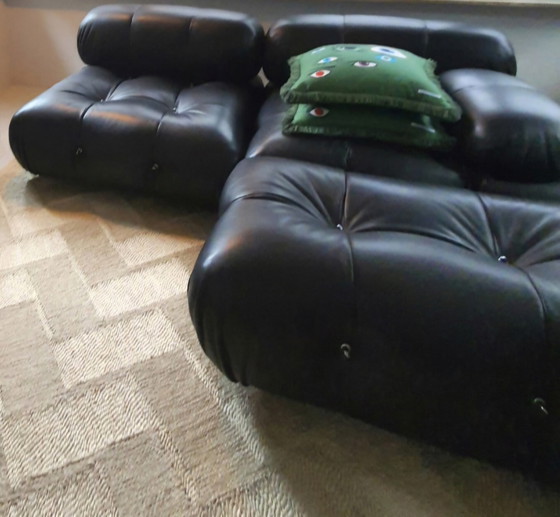 Image 1 of Canapé en cuir CAMALEONDA B&B Italia à partir de 2022 ▪︎ 2 pers. avec pouf