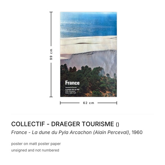 Image 1 of COLLECTIEF - DRAEGER TOERISME Frankrijk - De Duin van Pilat, Arcachon (Alain Perceval)