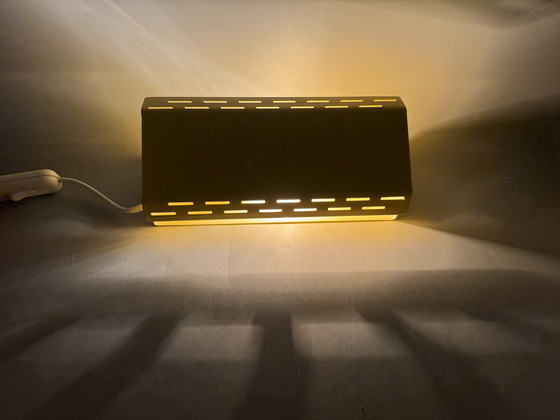 Image 1 of Lampada da parete/lampada da comodino gialla anni '70