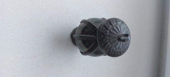 Image 1 of Frasco de perfume/pomander de plata antigua (plata de ley 925 – 20 gramos)