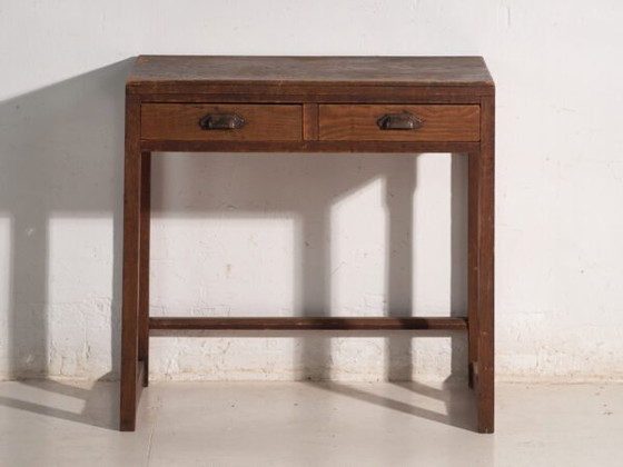 Antiker japanischer Konsolentisch aus Holz – Japan, circa 1930 – Schreibtisch, Iron (photo 22 of 40)