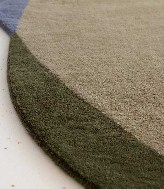 Image 1 of Tappeto Brink & Campman Element Chad Grigio Verde 087704