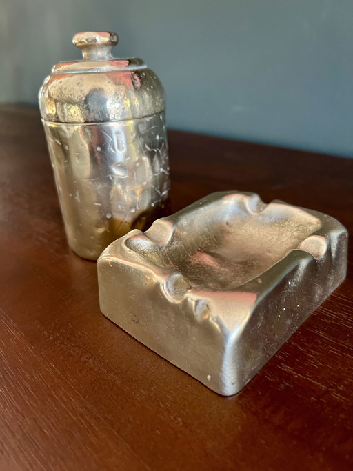 Vintage messing set
