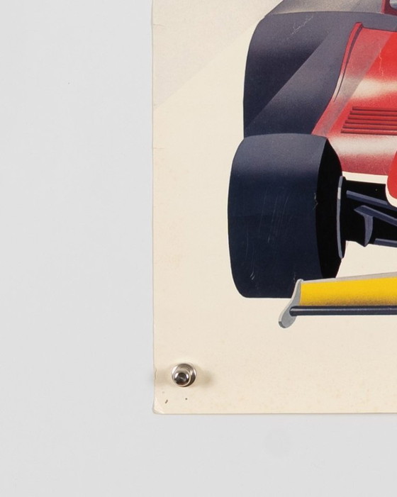 Image 1 of Grand Prix Monaco 38e 1980 – Originele vintage motorsportposter van J. Grognet – Vintage – 60x40 cm