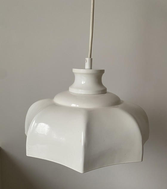 Image 1 of Vintage 1980s WLP Germany Pendant / hanging lamp