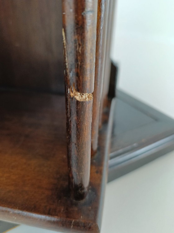 Image 1 of beautiful antique table book mill book stand