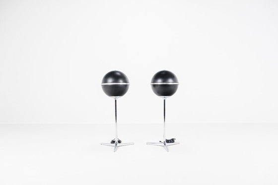 Image 1 of Grundig Audiorama luidsprekers model 7000 zwart, Duitsland, jaren 70