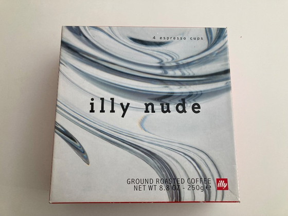 Image 1 of Taza y platillo Matteo Thun nude Colección de Arte Illy 2003 Caja de regalo original.