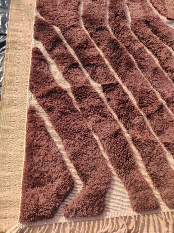 Mrirt vloerkleed 300x200 cm – Dikke premium wol, abstract chocoladepatroon – Vloerkleden en tapijten, Katoen (photo 11 of 13)