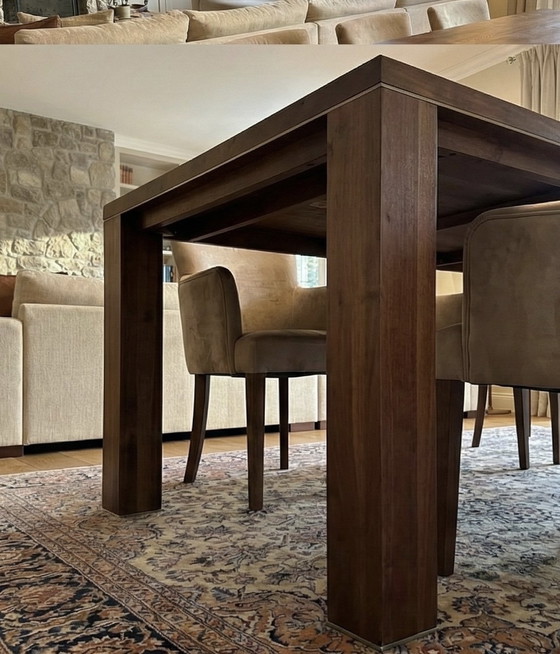 Image 1 of Table à manger Kees Verhouden en noyer 240x100x76