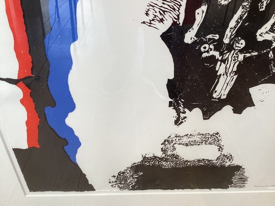 Image 1 of Jef Diederen bois/linogravure /25 Maastricht