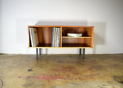 1960s Vintage Vinyl Records Cabinet Sideboard Cabinet