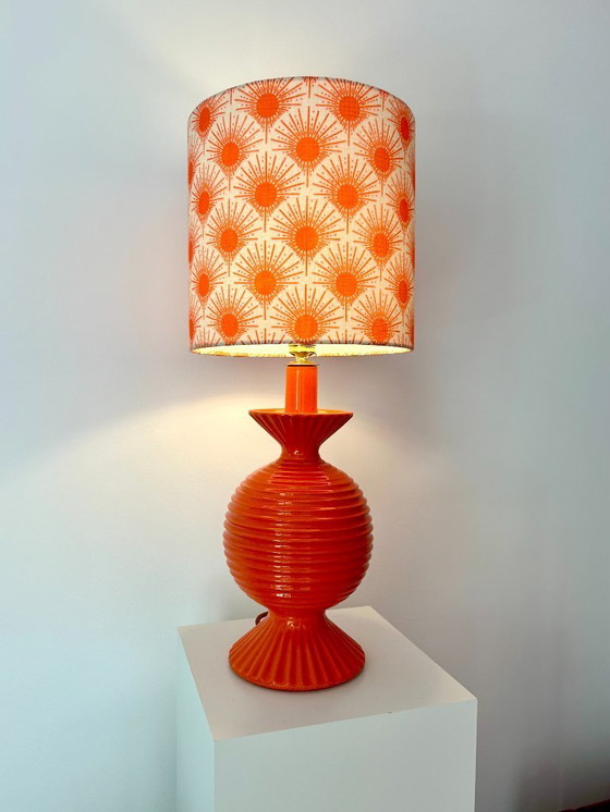 Image 1 of Lampada in ceramica Pop Art – Raro originale degli anni '60/'70
