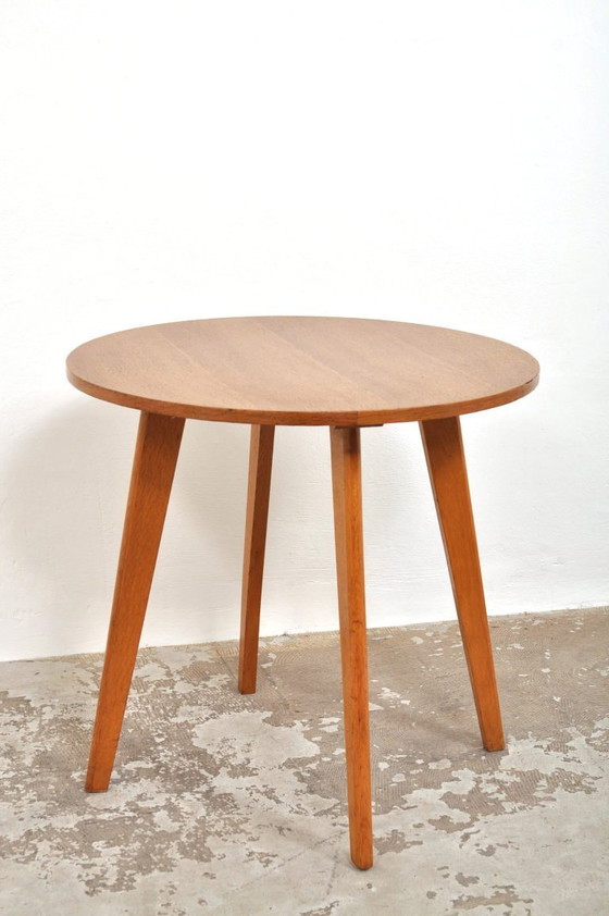 Image 1 of Tavolino vintage in faggio e acero, anni '50