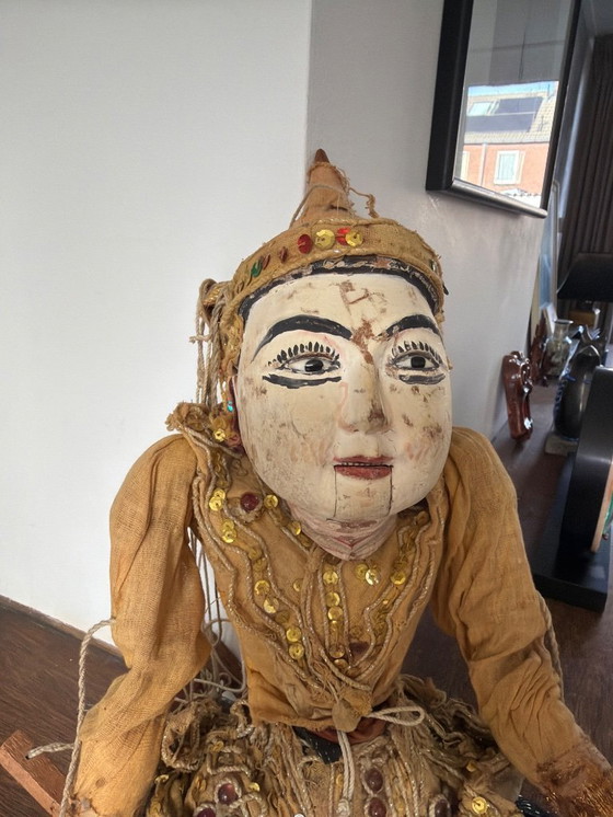 Image 1 of Beautiful antique Asian marionette