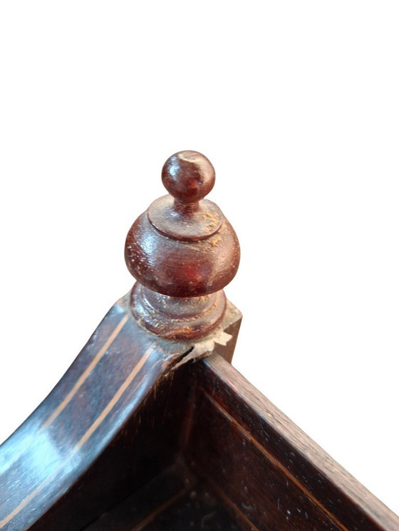 Image 1 of Antique Victorian Purdonium Coal Cabinet with Mirror