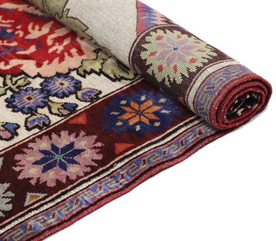 Image 1 of Afghan Kelim Deco Art Handwoven New Rug 253 x 75 cm