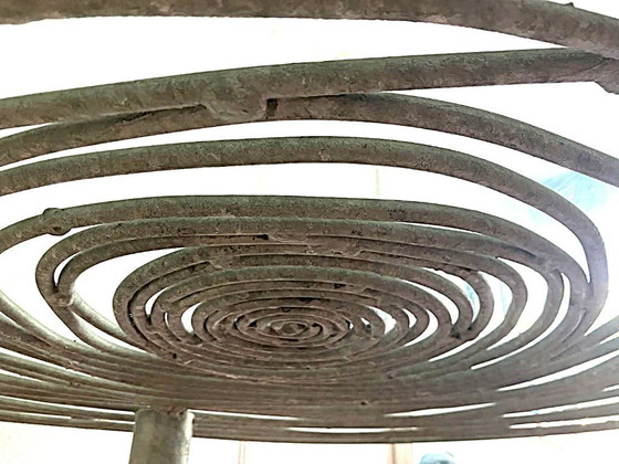 Image 1 of Sculptural coffee table – Unique piece by the artist Jean-Pierre Dussaillant
