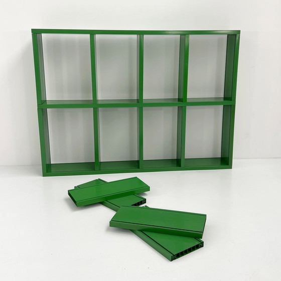 Image 1 of Libreria modulare Dodona 300 verde di Ernesto Gismondi per Artemide, anni '70