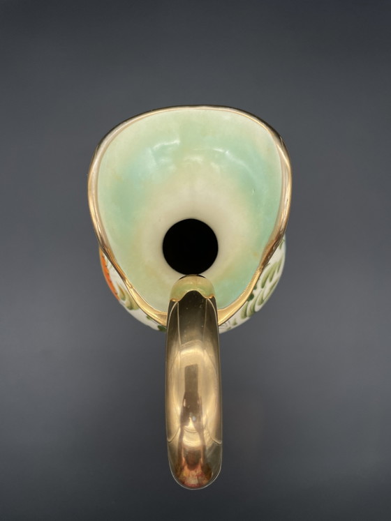 H. Béquet Quaregnon Aiguière No. 683 – Hand-painted and gilded – Vases, Porcelain (photo 5 of 8)