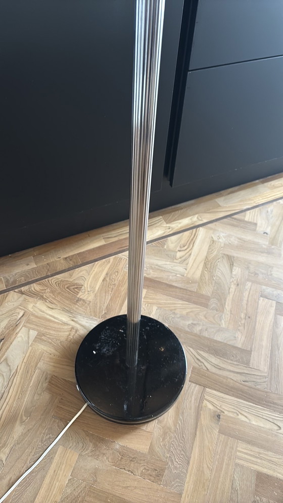 Image 1 of Lámpara de pie Art Déco cromada de los años 30