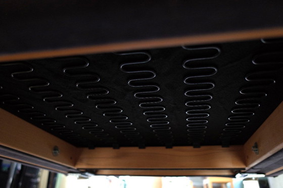 Image 1 of Fauteuil COR Conseta Faux Suède Bleu Marine