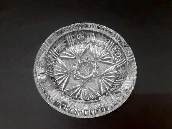 Image 1 of Ashtray lead crystal / Poděbrady