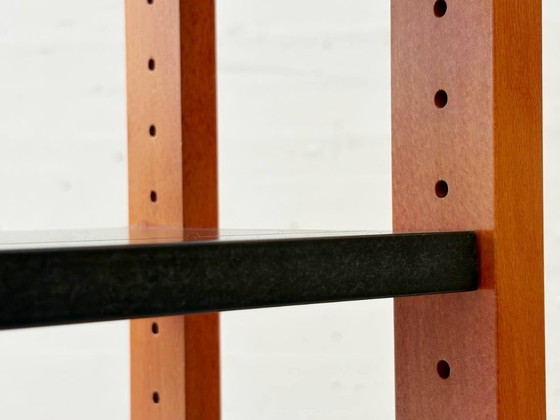 Image 1 of Postmoderne ladekast met open planken, jaren 80