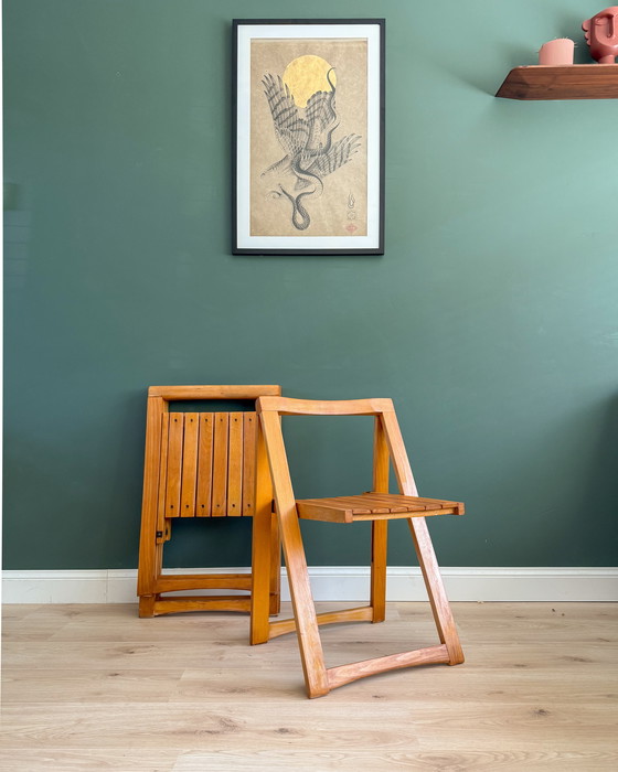 Image 1 of 3x Trieste Klapstoel Door Aldo Jacober