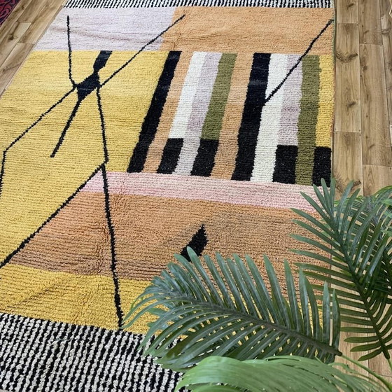 Image 1 of Traditional handmade Berber rug, size 2/3 m