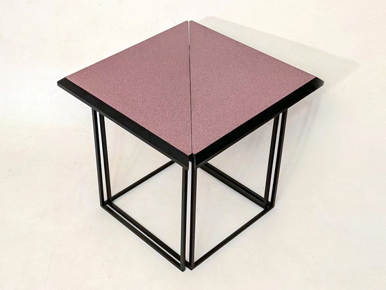 Image 1 of bijzettafel postmodern "split-table"