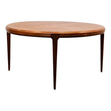 Silkeborg Møbelfabrik Dänischer Vintage-Design Johannes Andersen Couchtisch aus Teakholz