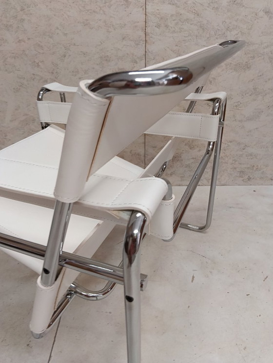 KNOLL Studio Poltrona WASSILY B3 NUOVA, in Cuoio Bianco – Poltrone, Leather (photo 52 of 83)