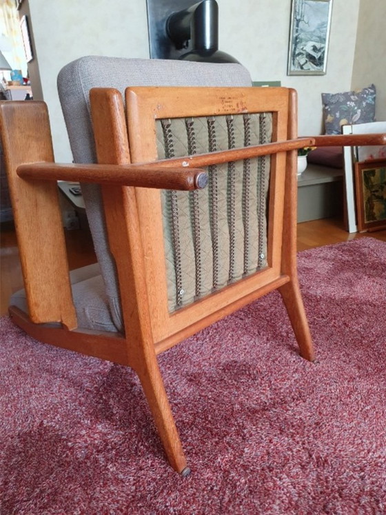 3 Sillones Hans Wegner y Mesa de Centro Tuck – Wool (photo 15 of 16)