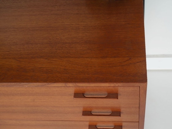 Modulaire stellingen van Kai Kristiansen, teakfineer met zwarte wandrails, Denemarken, jaren 60. (photo 20 of 31)