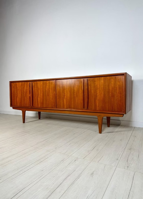 Image 1 of Minimalistic Timeless Danish Design Teak Sideboard 60s