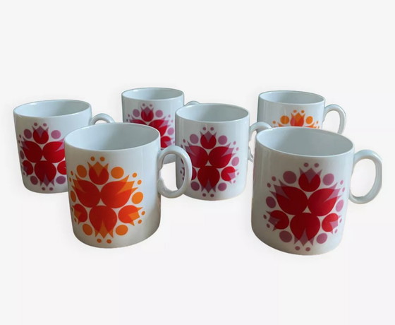 Image 1 of Set aus 6 Kaffeetassen Thomas Rosenthal