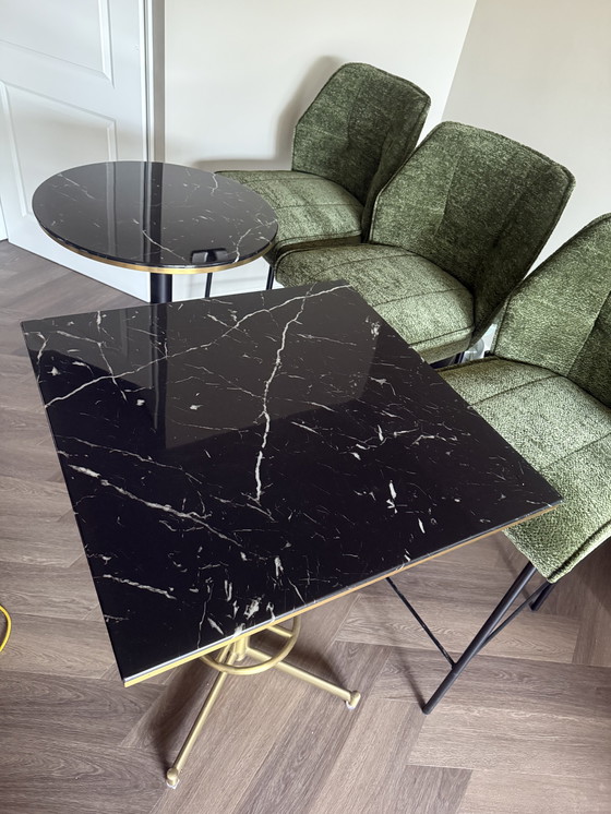 Image 1 of Bartafel/snacktafel marble class top PMP rond & vierkant 