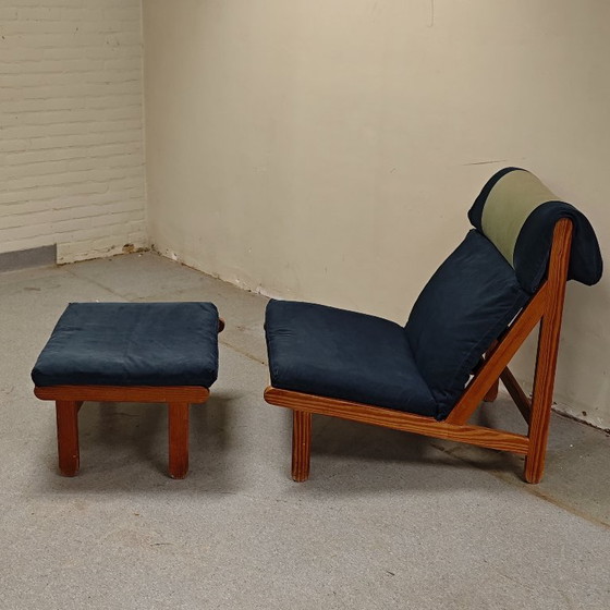 Poltrona Lounge Vintage Bernt Petersen Schiang – Poltrone, Textile (photo 3 of 8)