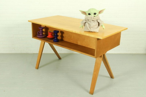 Mid-Century Modern Model EB02 Birch Series Bureau door Cees Braakman voor UMS Pastoe, 1952