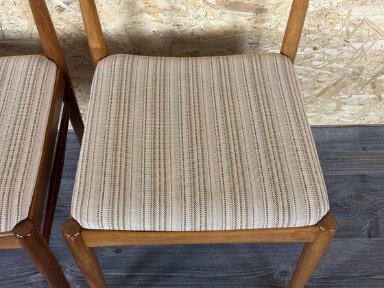 Image 1 of 2x 60s 70s Chair Dining Chair Mid - Century Danish Modern Design