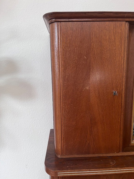 Living Room Cabinet – High Boards, Glass, Wood (photo 5 of 15)